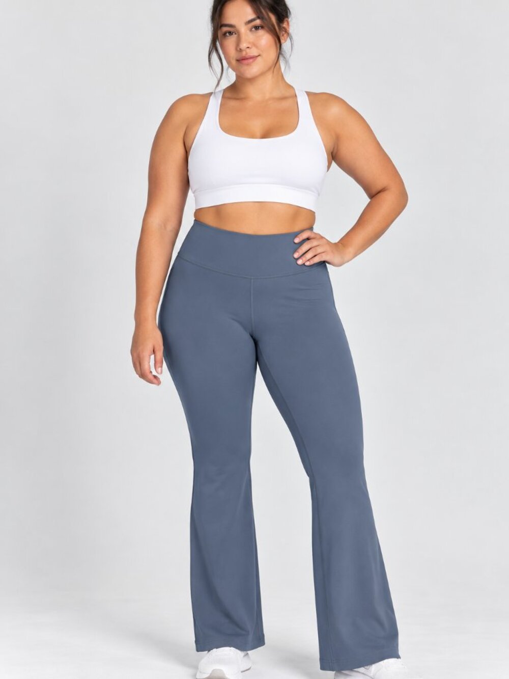 #423 Lululemon Groove Nulu High-Rise Flared Pant Regular Steel Blue Size 10 NWT